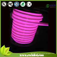 AC220V LED Indoor Decorative Neon Rope Light Pink